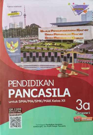 Buku LKS PUTRA NUGRAHA SMA/MA Kelas 12 Merdeka Ganjil 2024/2025 - Original PKN