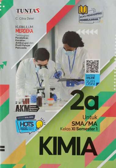 Buku LKS TUNTAS GRAHA PUSTAKA SMA/MA Kelas 11 Merdeka Ganjil 2024/2025 - Original Kimia