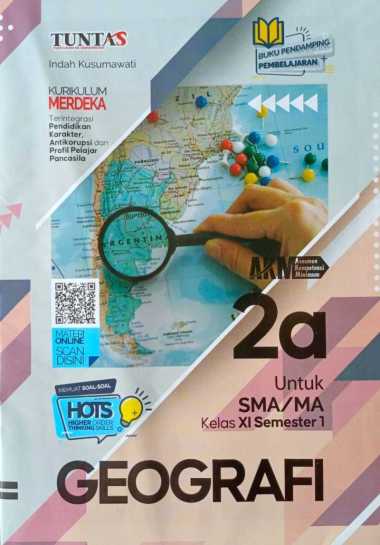 Buku LKS TUNTAS GRAHA PUSTAKA SMA/MA Kelas 11 Merdeka Ganjil 2024/2025 - Original Geografi
