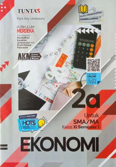 Buku LKS TUNTAS GRAHA PUSTAKA SMA/MA Kelas 11 Merdeka Ganjil 2024/2025 - Original Ekonomi