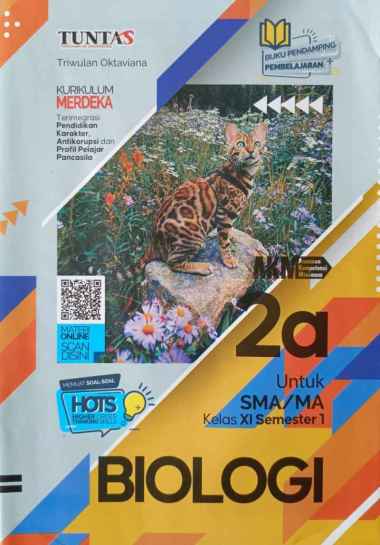 Buku LKS TUNTAS GRAHA PUSTAKA SMA/MA Kelas 11 Merdeka Ganjil 2024/2025 - Original Biologi