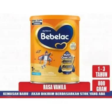 Promo Harga Bebelac 3 Susu Pertumbuhan Vanila 800 gr - Blibli