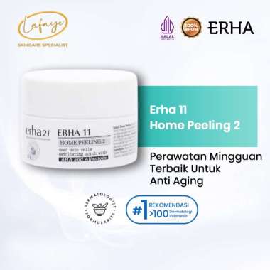 ERHA 11 - Krim Peeling Wajah Home Piling Krim Mengangkat Sel Kulit Mati