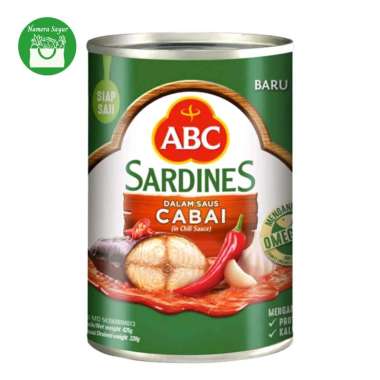 ABC Sardines Saus Cabai 425 gr