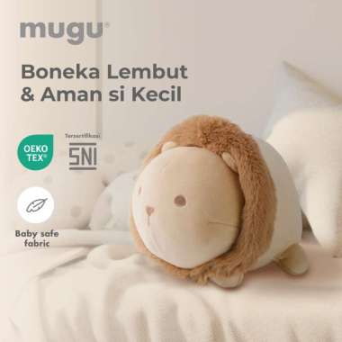 Mugu Stuffed Doll - Boneka Mainan Bayi Anak, Warna Theo