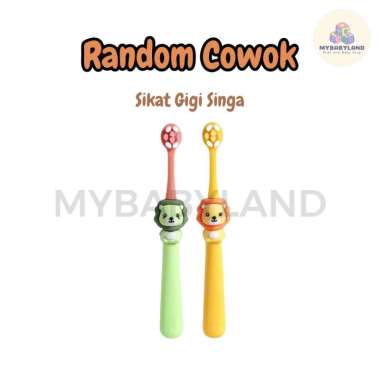 Sikat Gigi Anak Berkarakter Animal Premium | Training Tooth Brush Baby Premium | Sikat Gigi Premium 