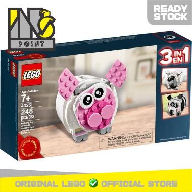 LEGO 40251 Mini Piggy Bank Mainan Blok & Puzzle