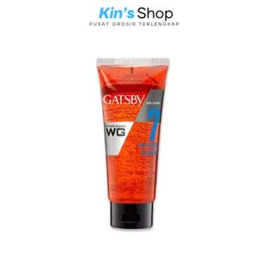 Gatsby WG Water Gloss Tube Minyak Rambut 100 gr Merah