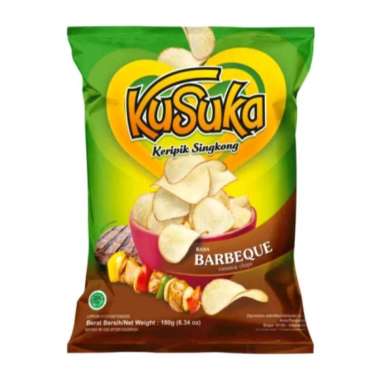 Kusuka Barbeque Keripik Singkong [180 g]