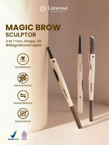 LUNESSE Magic Brow Sculptor LUNESSE Magic Brow Sculptor Dark Brown