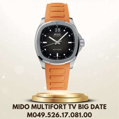 Mido M049.526.17.081.00 Jam Tangan Pria Mido Multifort TV Big Date Original