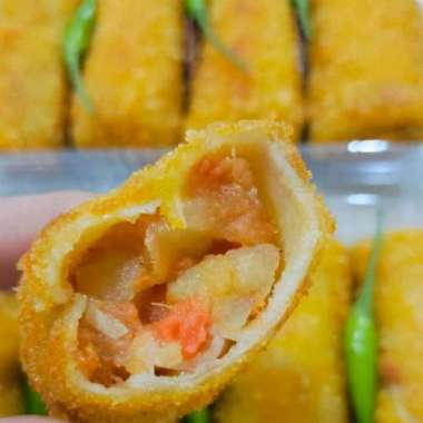 ISI 5PC FROZEN/GORENG Risol mayones - Risol Sayur - Risol Ayam suwir Frozen Risol Ayam suwir