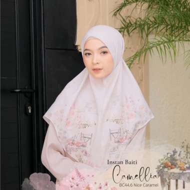 Hijabwanitacantik - Instan Baiti Camellia | Hijab Instan | Jilbab Instan Nice Caramel