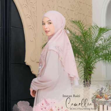 Hijabwanitacantik - Instan Baiti Camellia | Hijab Instan | Jilbab Instan Flourishing Rose