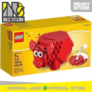 LEGO Seasonal 40155 Piggy Coin Bank Blocks & Stacking Toys