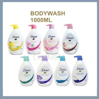 Promo Harga Dove Body Wash Deeply Nourishing 1000 ml - Blibli