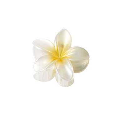 OEM ONE-C1092 Jepit Rambut Bunga Kamboja Wanita Hair Clip / Jepitan Rambut Cantik Cewek Korea / Jeda