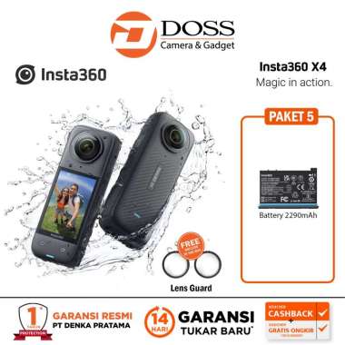 Insta360 X4 Action Camera 8K Insta 360 ONE X4 Action Cam Paket 5