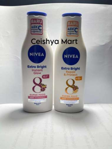 Nivea Extra Bright Instan Glow Body Lotion [190 mL] Repair & Protect