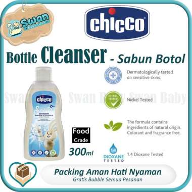 Chicco Bottle Cleanser 300ml / Sabun Botol Susu Bayi