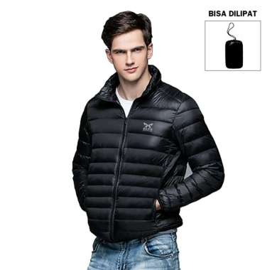 ELFS ACTIVE Jaket Musim Dingin Bulu Angsa Size M - 3XL Water Restistant Winter Jacket Ultra Light Du