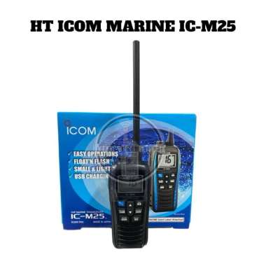 HT Marine ICOM IC-M25 Radio Kapal M25 Original Resmi Garansi
