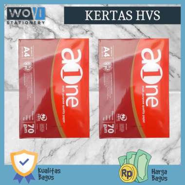 [WOVI STATIONERY] Kertas Hvs A4 70gr AONE / Kertas Hvs Murah A4 70gr AONE [RIM]