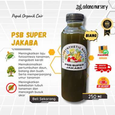 PSB Super Bakteri Fotosintesis Plus Jakaba Pupuk Organik Cair 250ml