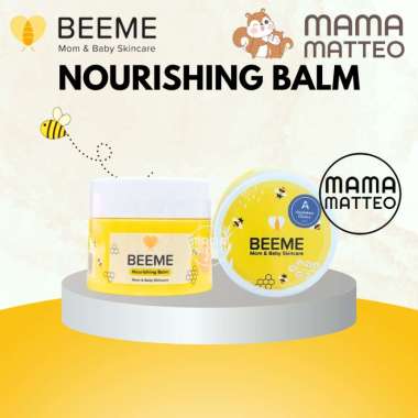 BEEME Nourishing Balm 15gr / BEE ME Skincare Pelembab Kulit Ibu Anak Bayi / BEEME MEMBER PLATINUM BA
