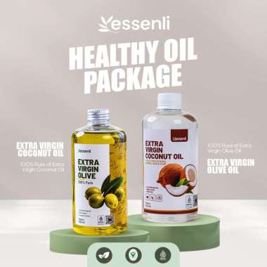 Healthy Oil Package / Virgin Olive Oil / Virgin Coconut Oil