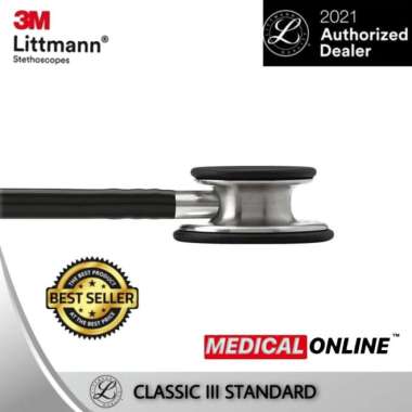 3M LITTMANN #5620 Classic III Stethoscope - Black Tube [27 Inch] 5620