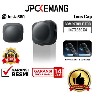 JPC KEMANG Insta360 Lens Cap for X5 / X4 Action Cam Lens Protector Insta 360 Lenscap Action Camera G