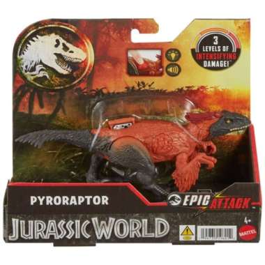 Jurassic World Epic Attack Pyroraptor HTP67