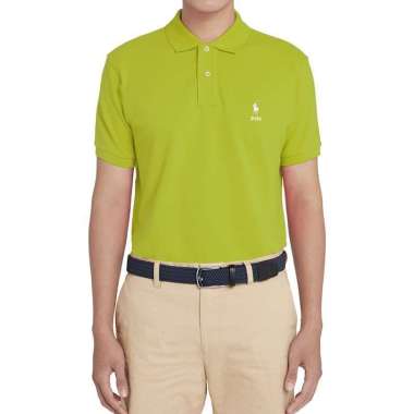 POLO SPORT - 0013.76X Shirt Custom Fit 100% - Apple Green L