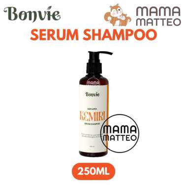 BONVIE Serum Shampoo Anti Lepek Kemiri 250ml / Sampo SLS & Paraben Free / BONVIE BANDUNG Bonvie Seru