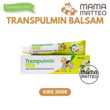 TRANSPULMIN Baby Kids Balsam 5gr 10gr 20gr / Balsem Napas Bayi Anak / TRANSPULMIN BANDUNG 20gr KIDS 