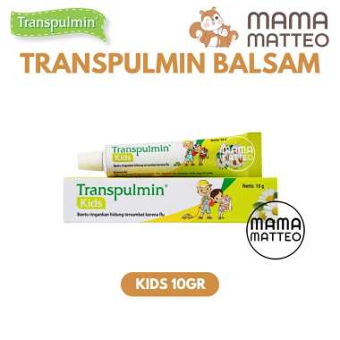 TRANSPULMIN Baby Kids Balsam 5gr 10gr 20gr / Balsem Napas Bayi Anak / TRANSPULMIN BANDUNG 10gr KIDS 