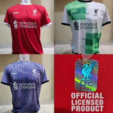 Jersey Liverpool Supporter Version 2024 L Official Merchandise Away