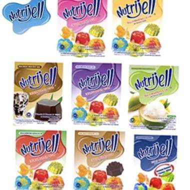 Nutrijel - Agar-agar Nutrijel rasa buah PLAIN