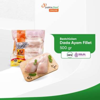 Bestchicken Dada Ayam Fillet Boneless Tanpa Kulit 500 gr