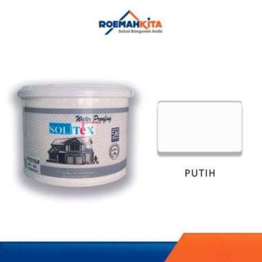 Solitex Waterproofing 2.5 Kg | Cat Pelapis 2.5 Kg PUTIH
