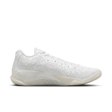 NIKE Men Basketball Zion 3 PF Shoes Sepatu Basket Pria [DR0676-103] 10 White/Vapor Green-Off White-P