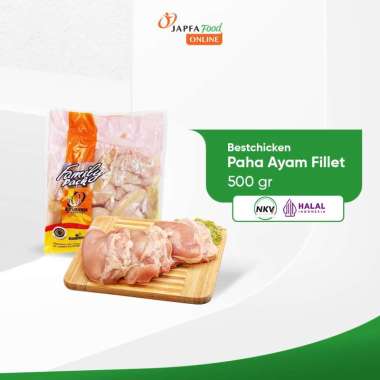 Bestchicken Paha Ayam Fillet Boneless Tanpa Kulit 500 gr