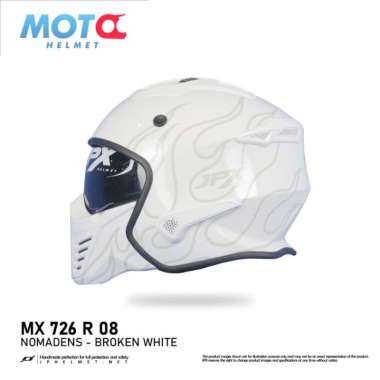 Helm JPX Full Face Mx-726R - R08 Nomadens XXL