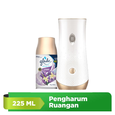 Glade Matic Spray Device Set Free Refill Lavender [225 mL] Pengharum Ruangan Elektrik