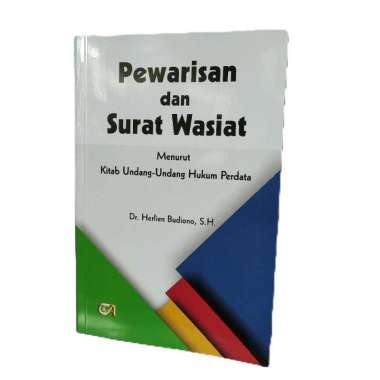 PT Citra Aditya Bakti Buku Cetak Pewarisan dan Surat Wasiat Menurut Kitab Undang-Undang Hukum Perdat