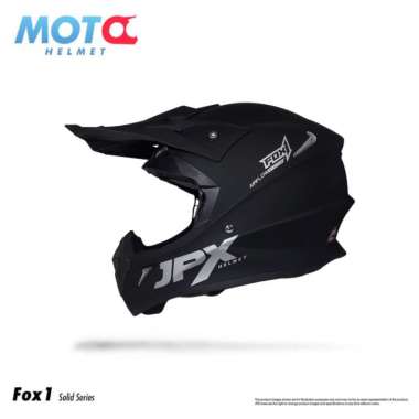 JPX Cross FOX1 Solid Helm Full Face L