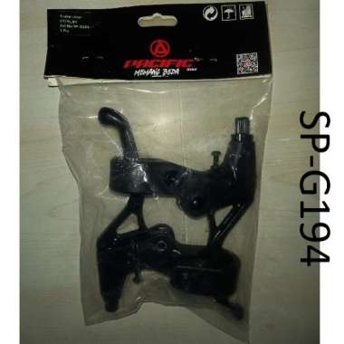 Handel Handle Rem Brake Lever Sepeda ½ PVC + Alloy Pacific