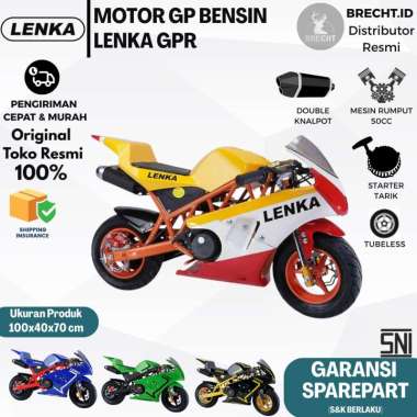 Motor Mini Bensin Anak Lenka GPR hijau