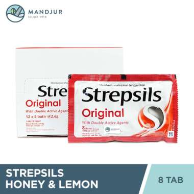 Strepsils Original Permen Pelega Tenggorokan